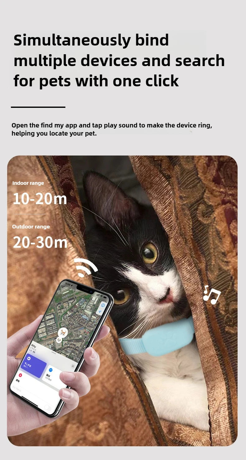 Petflx TrackTag – Bluetooth GPS Pet Tracker for Dogs, Cats & Puppies