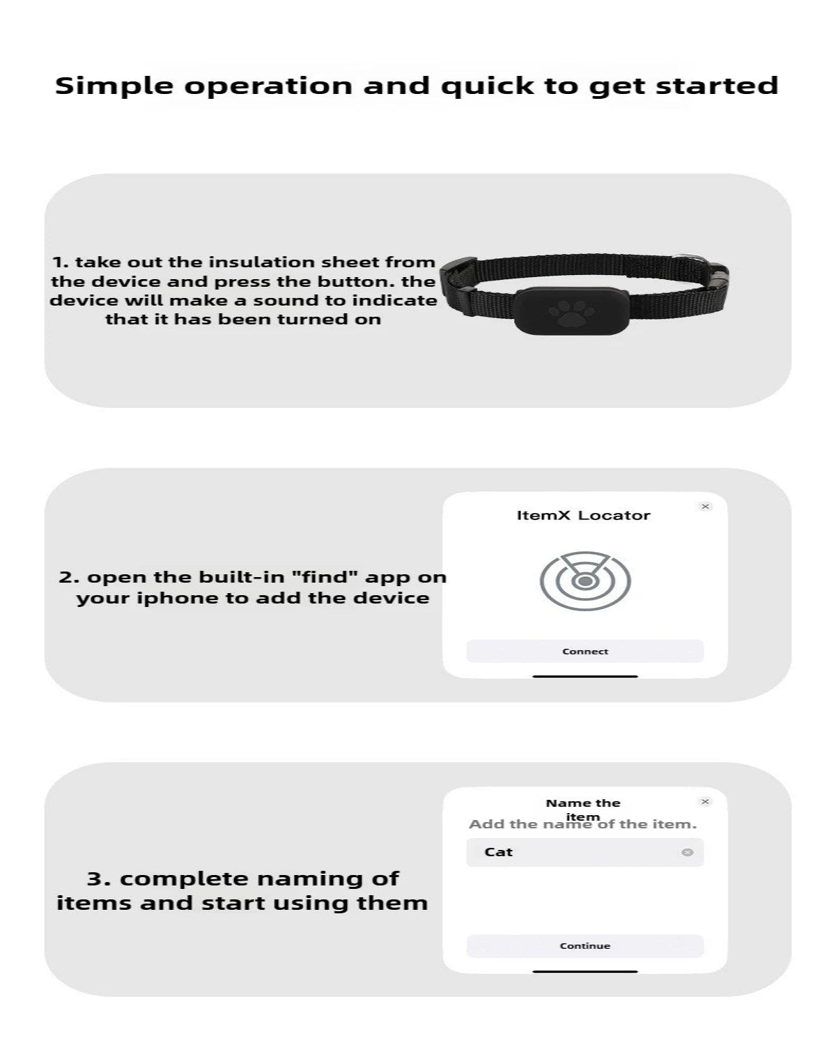 Petflx TrackTag – Bluetooth GPS Pet Tracker for Dogs, Cats & Puppies
