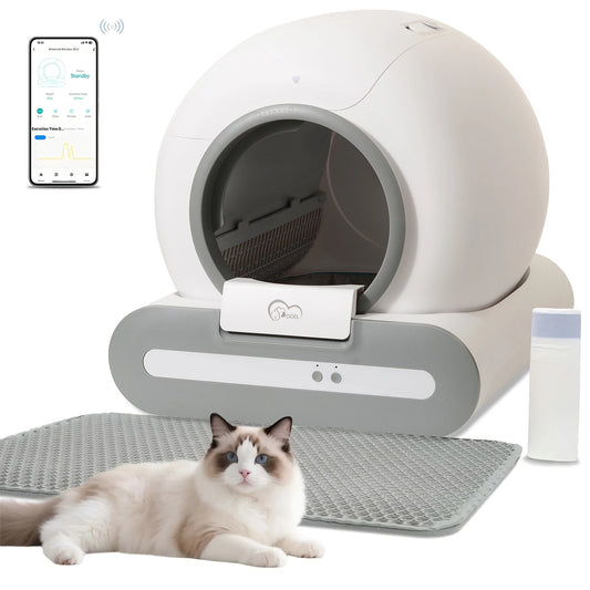 Petflx PureBox – Automatic Self-Cleaning Cat Litter Box with App Control