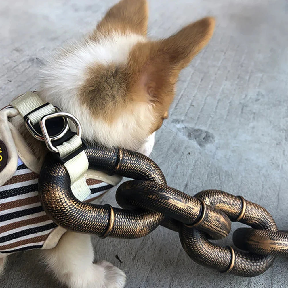 PetFlx HeavyChain Dog Leash
