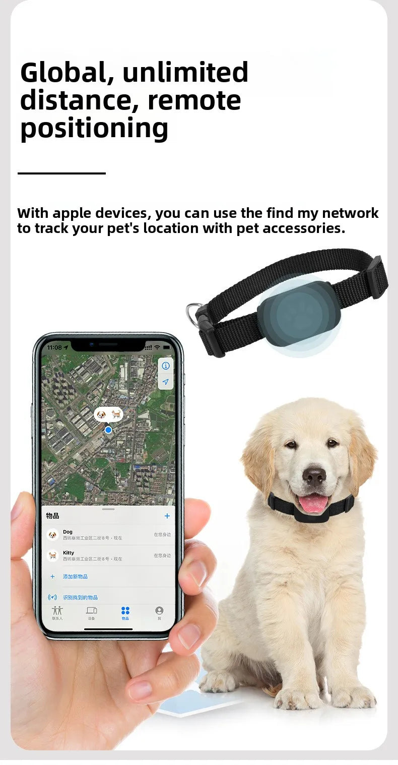 Petflx TrackTag – Bluetooth GPS Pet Tracker for Dogs, Cats & Puppies